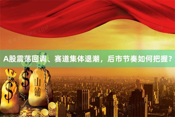 A股震荡回调、赛道集体退潮，后市节奏如何把握？